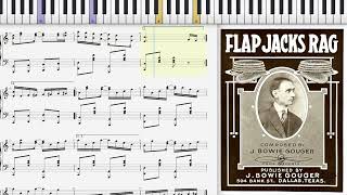 Flap Jacks Rag by Bowie Gouger (1916, Ragtime piano)