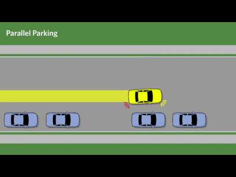 მანქნის პარკირება (სწორი და არასწორი )Parallel Parking Demonstration