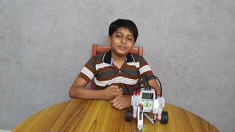 DIY Color sort LEGO Mindstorms EV3 robot by Alok Dev, Rotech MIC Student