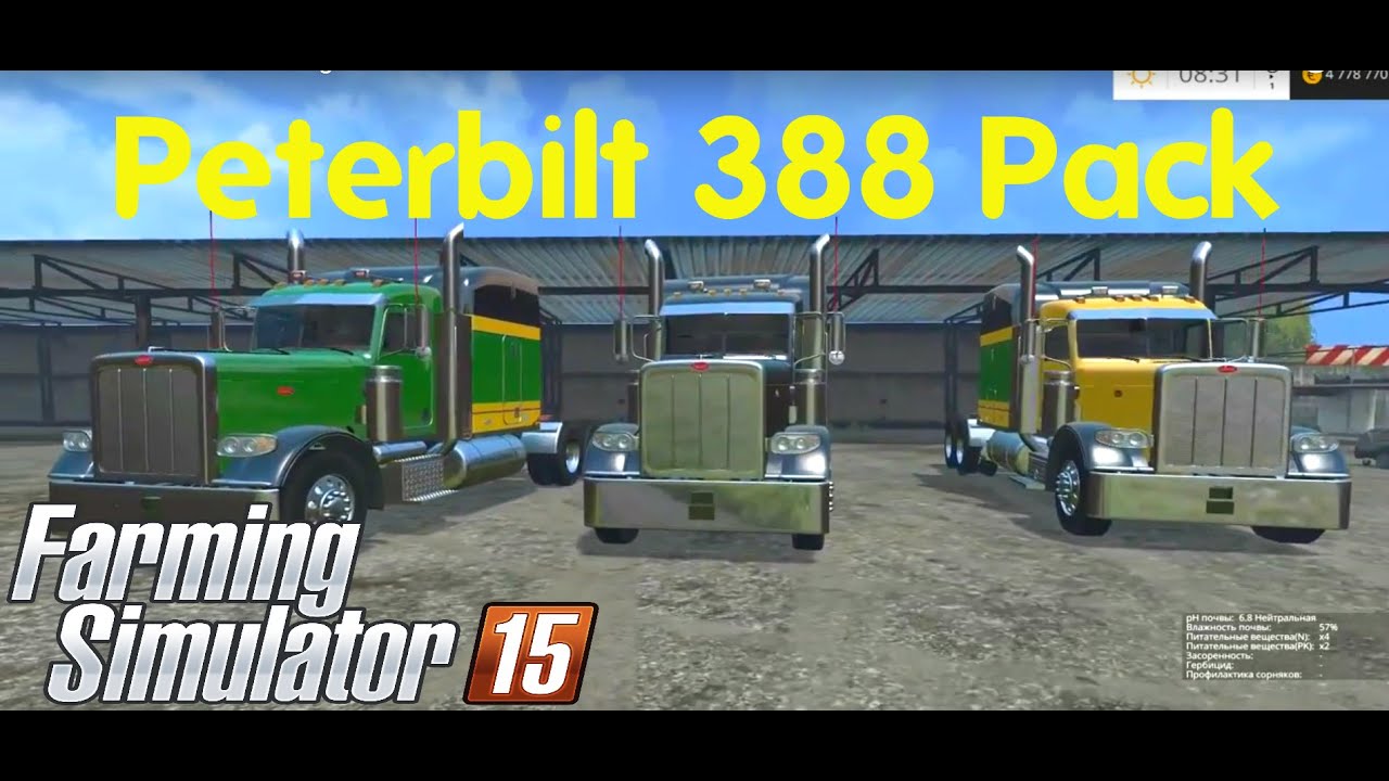 Peterbilt 388 Pack - Farming Simulator 2015
