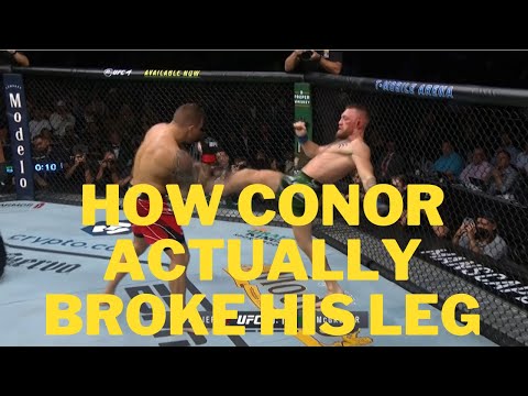 Video: Poirier i-a rupt piciorul lui McGregor?