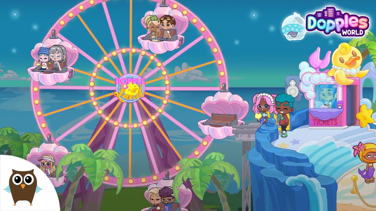 Doppleland in Dopples World – The Craziest Amusement Park Ever! 🎢 | TutoTOONS