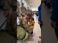 Emotional Military Homecoming at Airport 😭 #ComingHome #MilitaryKids #ViralShorts #soldierdad #4k