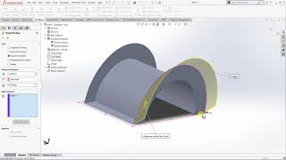 3D Ruled Surface in SolidWorks