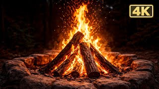 🔥 Cozy Fireplace 4K- Fireplace with Crackling Fire Sounds. Christmas Fireplace 2026