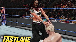 Fastlane 2023 - Cody Rhodes vs Lita Intergender Wrestling Extreme Rules|Cody Rhodes Fights Lita 2023