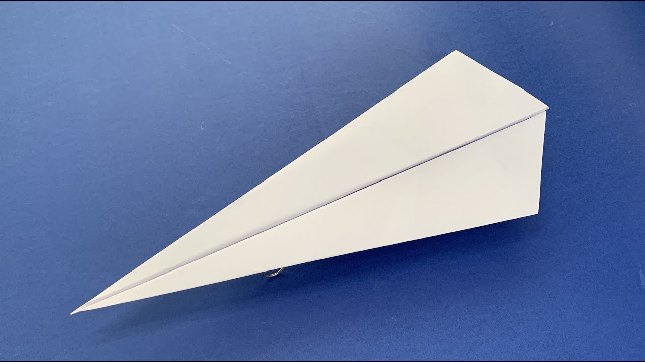 Vliegtuig Vouwen | Hoe maak je een Papieren Vliegtuig pijl die ver