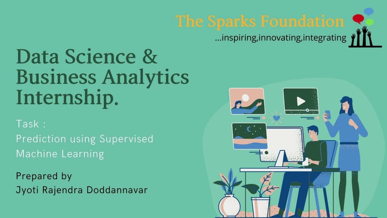 Data Science & Business Analytics Intern at The Sparks Foundation for February-2022 batch