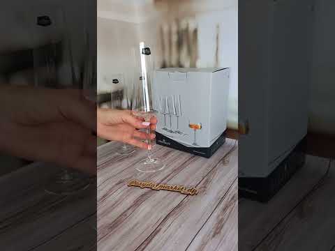 Набір келихів для шампанського 210 мл/6 шт Bohemia Xtra, видео 1