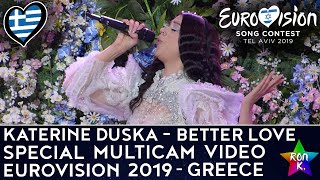 Katerine Duska - &quot;Better Love&quot; - Special Multicam video - Eurovision 2019 (Greece)