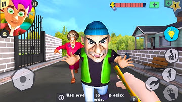 Scary Robber Home Clash _New Update _ Gameplay Walkthrough Part 22 New Prank Funny Game Android/IOS