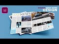 Newspaper design base | Adobe indesign