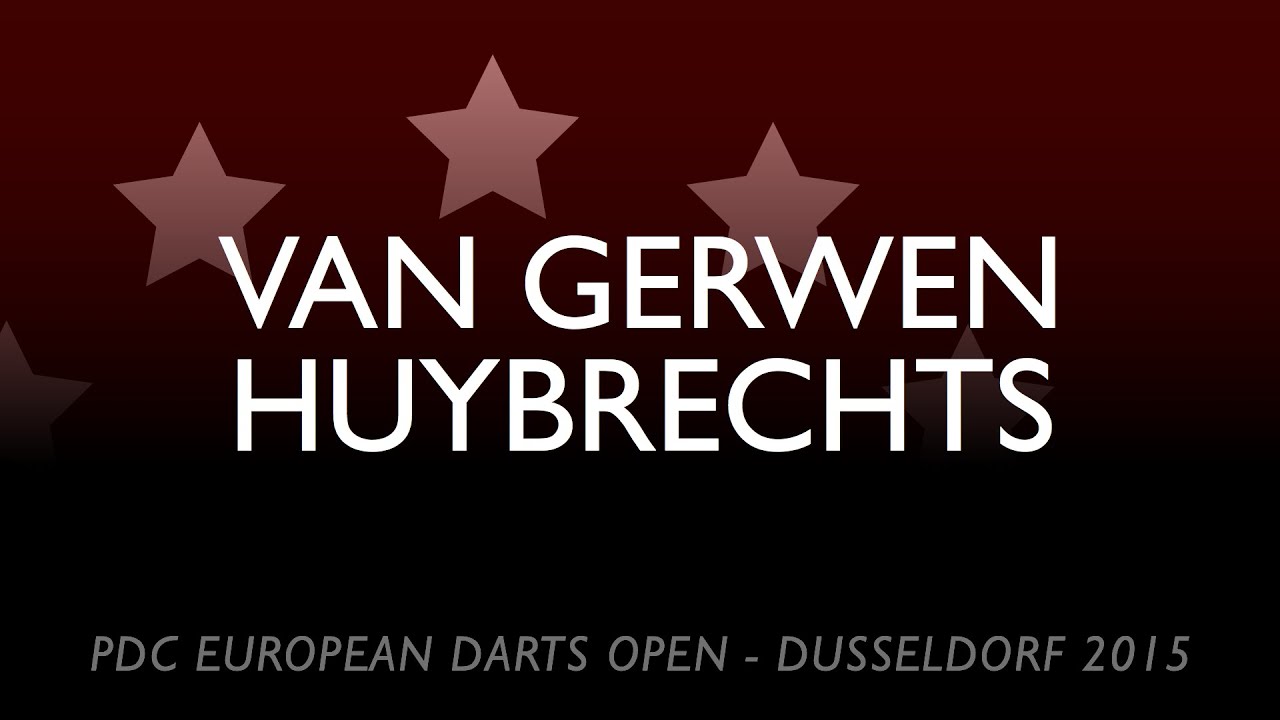 PDC European Tour: Düsseldorf | van Gerwen vs Huybrechts | Semi Final