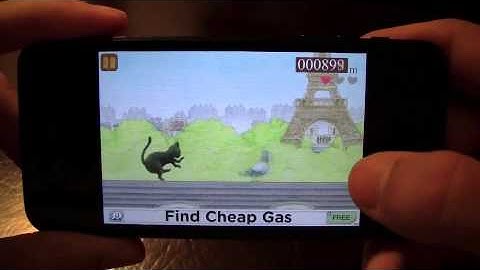 Mew Mew Jump! in Paris iPhone App Review