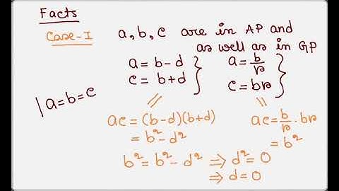 LECTURE - 1 - Arithmetic, Geometric & Harmonic Progressions