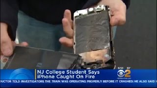 iPhone Catches Fire
