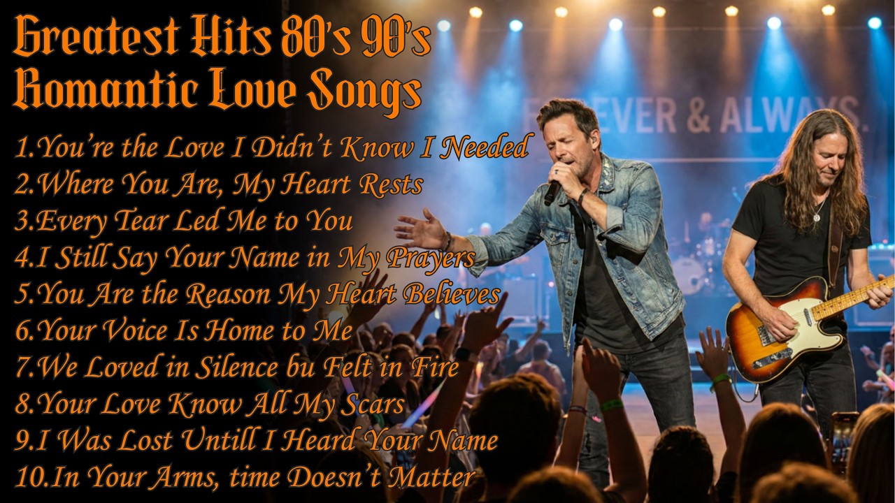 🎙️ Best Romantic Love Songs 80s & 90s 💖 Soft Rock Ballads Throught the ...