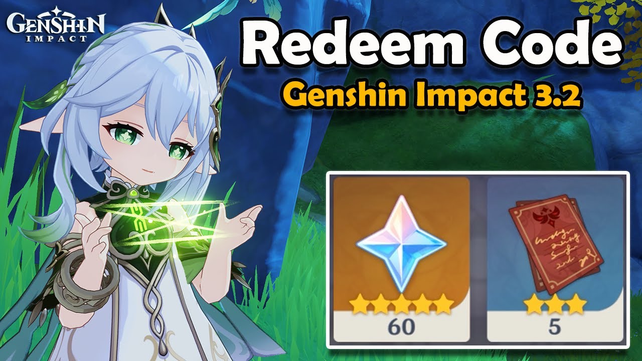 New Redeem code Genshin 4.2!! #genshinimpact #redeemcode 