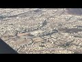 طيران فوق المدينة (يظهر مطار المدينة و المسجد النبوي و احد و الهبوط في ينبع  ( OETH-OEYN in C T182T)