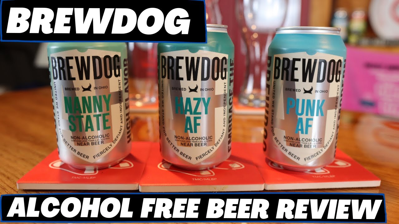 Brewdog Non Alcoholic Beer Review ① ② ③ 🍺🍺🍺 YouTube