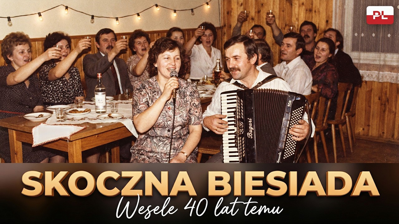 Poczuj się jak na Weselu 40lat temu!｜ Skoczna składanka Biesiady z Akordeonem