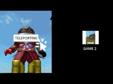 How To Make A Game To Game Teleport Button In Roblox Studio Youtube - roblox studio teleport