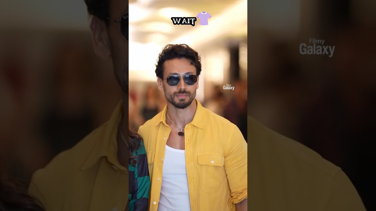 Bollywood actor tiger Shroff outfit price 