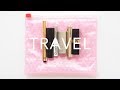 Travel Makeup Bag | Weekend Multitaskers and Minimal Packing