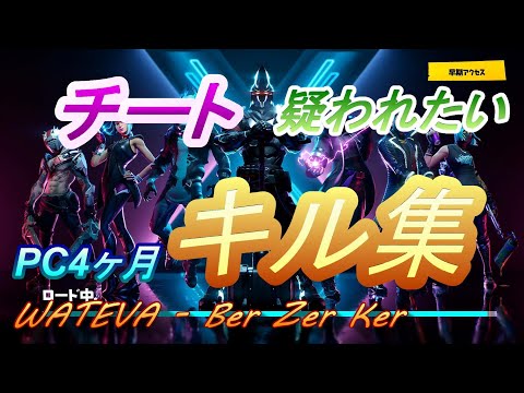 チート疑われたい人のキル集2019【PC版フォートナイト 】