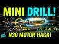 Turning a TINY N30 Motor into a SUPER Drill! 🤯