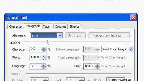Corel Draw 12 Tutorial Urdu Part 6 By Irfan Wazir Ali