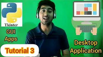 How to make button in Python tkinter (Tutorial 3)