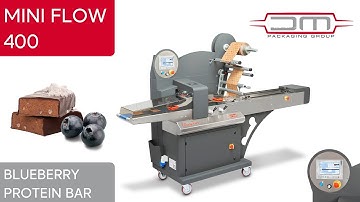 How Blueberry Protein Bars Are Packaged: MiniFlow 400 Workflow Demonstration