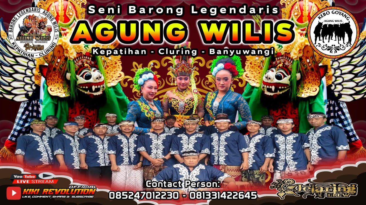 🔴JARANAN AGUNG WILIS || LIVE SENEPOREJO || BRODEN'S PRO AUDIO