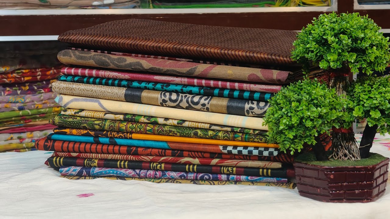 Exclusive Collection Pure Murshidabad Silk, Mill Tassar, Pure Cotton Saree Offer Price 🔥💯
