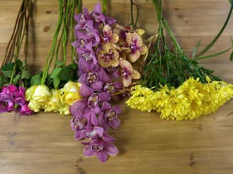 How to Make A Frame Bouquet In Less Than A Minute