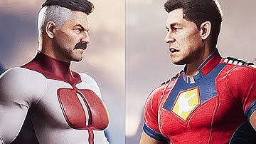 Mortal kombat 1 - Peacemaker vs Omni-Man Intro-Dialogues