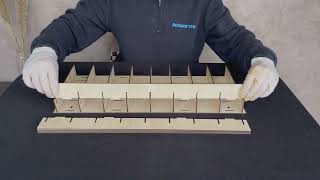 Assembly of NHL Mini Helmet 32 Capacity Display Case