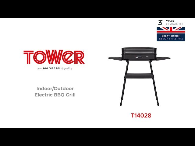 Tower T14028 Indoor/Outdoor Electric Barbecue Grill Review
