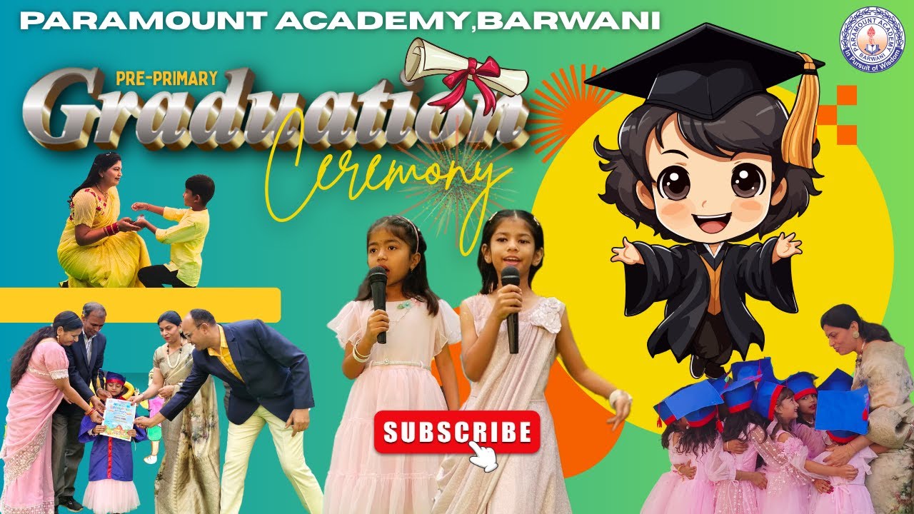 Paramount Academy, Barwani, celebrated the joyous Pre-Primary ...