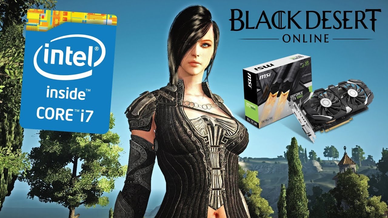 Black Desert Online FPS Test GTX 1060 6GB i74790k 8GB RAM Very