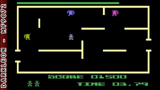Atari 5200 - K-Razy Shoot-out © 1982 CBS Electronics - Gameplay