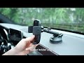 pop-tech Military-Grade Suction Cup Phone Holder for Car Dashboard & Windshield Installation Guide