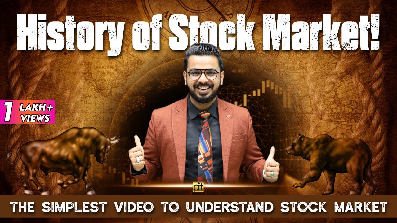 History of Stock Market  How Share Market Started  How it Works