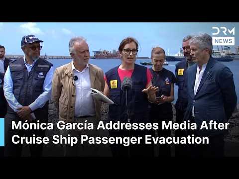 Video BREAKING: Spain Health Minister Addresses Media After First Cruise Ship Passenger Evacuation | AR14