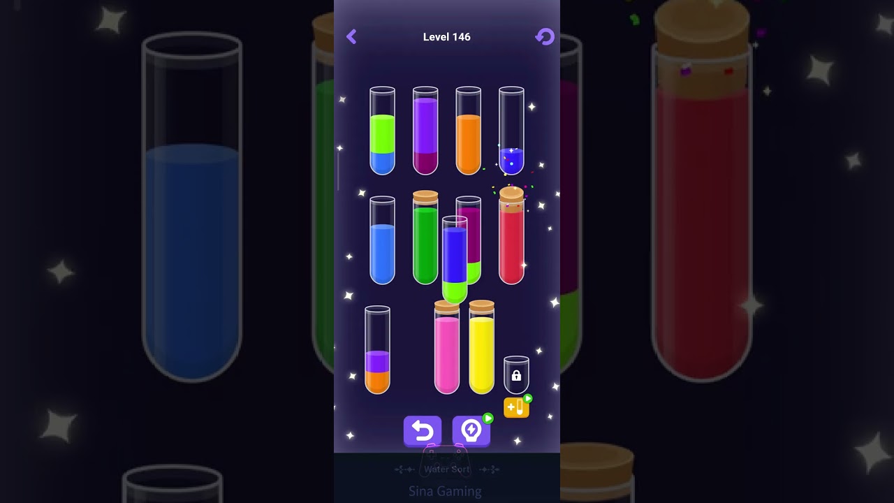 Block Blast Water Sort Level 141 to Level 150