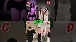 Yosho Hal Montage Dance Choice 💃 | A vs B vs C vs D | USA TikTok Trend 2025 🔥