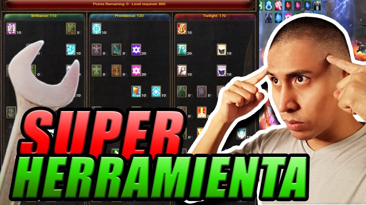 🟢¡Se Acabaron la DUDAS! Página Web para Calcular el Árbol de Habilidades de Maestro - Mu Online 2023