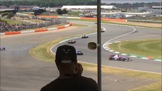 Sainz Kvyat Crash! Silverstone 2017 British Grand Prix