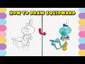 How to Draw Squidward Tentacles from SpongeBob SquarePants Easily